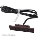 ESCO AC125V/15Ax 2M Outlet Embedded/Brown