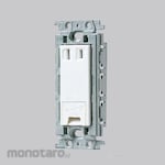 ESCO Embedded outlet 1 mouth / ground terminal [insulating frame] 125V/15A