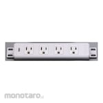 ESCO Stop Kontak Equipment Grounding 125V/15A 4 Port (Power Socket/Power Outlet)