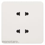 Hager 10A 2 Pin+2 Pin Socket
