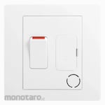Hager 13A Switched Fused with Flex Outlet