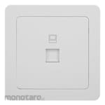 Hager Stop Kontak 1-Gang Jaringan RJ45 CAT.5E (Data Socket)