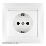 Himel Stop Kontak Arde 1-Gang (Power Socket Grounded)