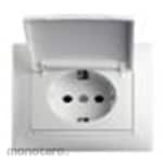 Himel Stop Kontak Arde 1-Gang Child Protection (Power Socket Grounded)
