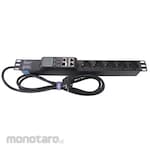 Indorack Stop Kontak PDU 5-Gang + IP Meter & Sensor (Power Distribution Unit)