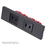 Jimbo Electric Stop Kontak 2 Ports Furniture & Equipment NK Series (Power Socket/Power Outlet)
