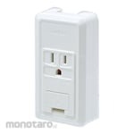 Jimbo Electric Stop Kontak Arde 1-Gang dengan Exposed Earth Terminal (Power Socket Grounded)