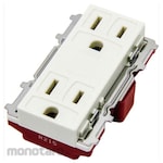 Jimbo Electric Stop Kontak Arde 2-Gang (Power Socket Grounded)