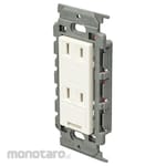 Jimbo Electric Stop Kontak Arde 2-Gang Insulation Frame (Power Socket Grounded)
