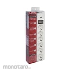 LOYAL Stop Kontak 6-Gang + Port USB (Power Socket/Power Outlet)