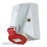 Mennekes Stop Kontak Industri Wall Mounted IP44 with Cover (Power Outlet)