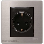 NERO Electric Stop Kontak Stainless V8 (Power Socket/Power Outlet)