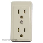 Ohm Electric Stop Kontak Arde 2-Gang (Power Socket Grounded)