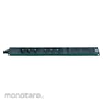 RS PRO Stop Kontak Schuko PDU 6-Gang Eropa F Series (Power Distribution Unit)