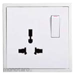 SIMON ELECTRIC Multi-Standard Socket Module with Switch