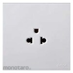 SIMON ELECTRIC Stop Kontak Arde 1-Gang EU-US Series (Power Socket Grounded)