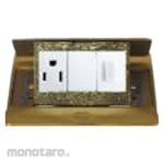 SIMON ELECTRIC Stop Kontak Lantai Euro-US Series + HDMI Port (Floor Power Socket)
