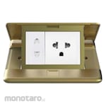 SIMON ELECTRIC Stop Kontak Lantai Euro-US Series (Floor Power Socket)