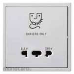 SIMON ELECTRIC Stop Kontak Shaver (Power Socket/Power Outlet)