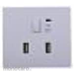 SIMON ELECTRIC Twin USB Socket with Switch Module