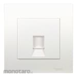 Schneider Electric Stop Kontak 1-Gang Jaringan CAT.6 dengan Pengaman (Data Socket)
