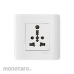 Schneider Electric Stop Kontak Persegi 1-Gang Internasional Zencelo Series (Power Socket/Power Outlet)