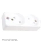 Shukaku Stop Kontak Arde Tipis Bakelite Series (Power Socket Grounded)