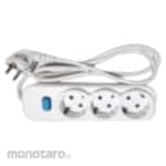 Shukaku Stop Kontak dengan Kabel + Saklar (Power Socket/Power Outlet)