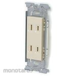 Toshiba Lighting & Technology Stop Kontak 2-Gang (Power Socket/Power Outlet)