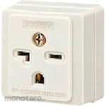 Toshiba Lighting & Technology Stop Kontak Arde 20A 250V Kombinasi (Power Socket Grounded)