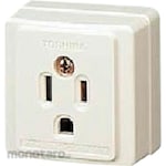 Toshiba Lighting & Technology Stop Kontak Arde Persegi (Power Socket Grounded)