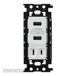 Toshiba Lighting & Technology Stop Kontak USB (Power Socket/Power Outlet)