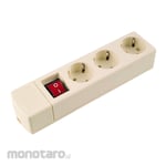 Uticon Stop Kontak Arde + Saklar (Power Socket Grounded)