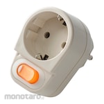 Uticon Stop Kontak Arde + Steker + Saklar (Power Socket Grounded)