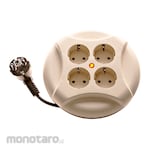 Uticon Stop Kontak Kabel Roll UFO 4-Gang (Cable Reel)