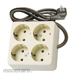Uticon Stop Kontak Persegi + Kabel (Power Socket/Power Outlet)
