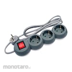 Uticon Stop Kontak dengan Kabel + Saklar (Power Socket/Power Outlet)