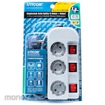Uticon Stop Kontak dengan Kabel (Power Socket/Power Outlet)