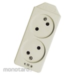 Visero Stop Kontak Arde Tipis (Power Socket Grounded)