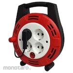 Visero Stop Kontak Kabel Roll + Lampu Indikator Bravo Series (Cable Reel)