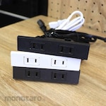 stax tools Stop Kontak Furniture 2-Gang Strip Persegi (Power Socket/Power Outlet)