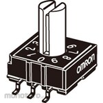 OMRON Surface Mount Rotary Dip Switch A6RS