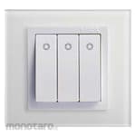 SIMON ELECTRIC 3 Gang Push-Button Switch Module with LED