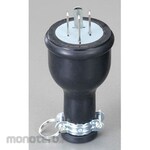 ESCO Waterproof Plug Grounding 3P AC250V / 15A (Steker Anti Air)