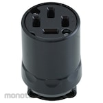 Meikosha Grounding 3P Connector Body 3M A Type