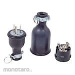 Meikosha Grounding Waterproof Connector Pair