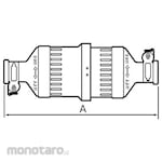 Panasonic Catch waterproof rubber cord connector