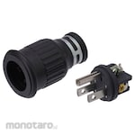 Panasonic Waterproof Rubber Cap Grounding 2P (Steker Karet Tahan Air)