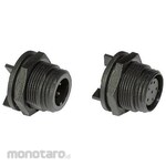 BULGIN Bulgin Circular Connector, 12-way, Miniature, Rear Mount, PX0413/12P