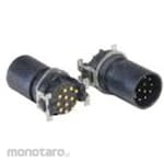 BULGIN Circular Connector 12-Pole M12 Panel Mount